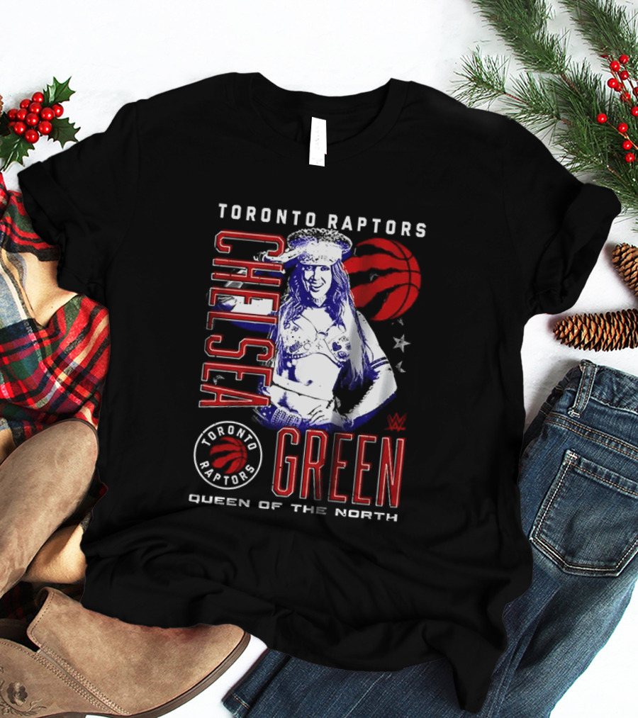 WWE Chelsea Green Toronto Raptors Queen Of The North T-Shirt