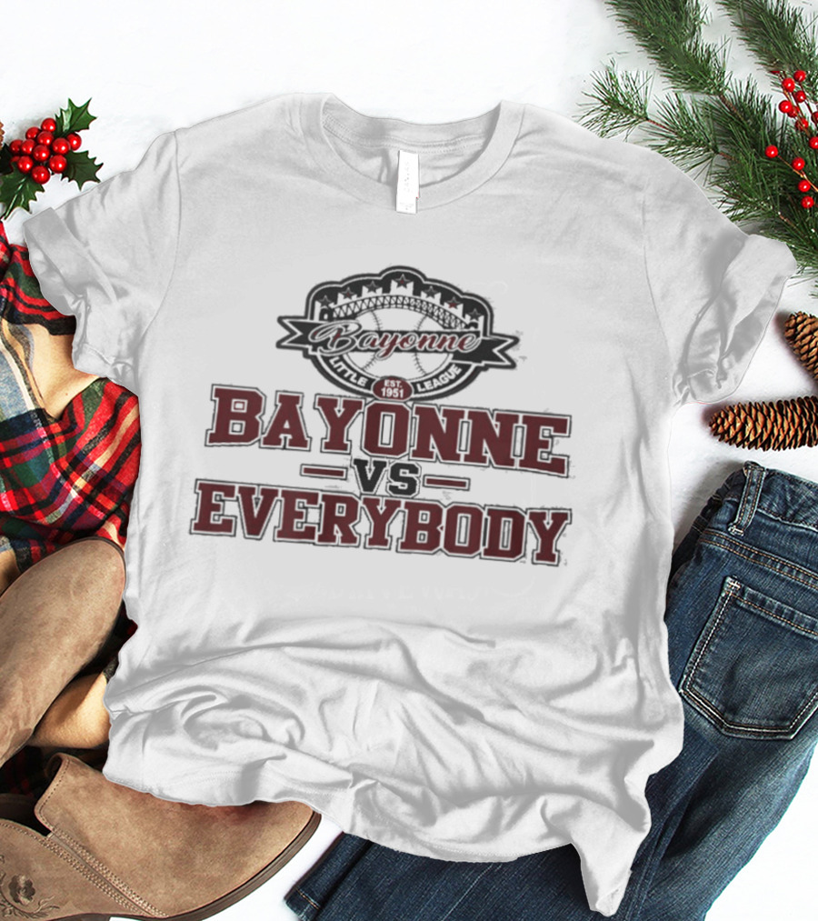 Bayonne Little League Vs Everybody Established 1951 T-Shirt