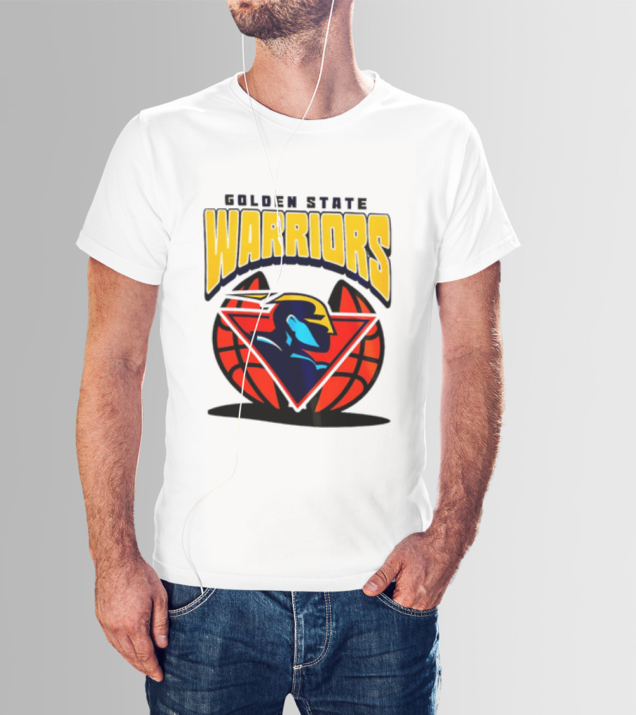 Golden State Warriors NBA 2026 Mania Retro Logo Basketball T-Shirt