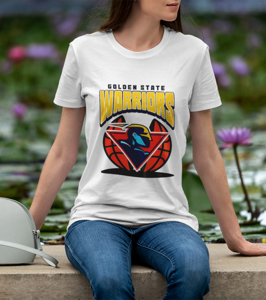 Golden State Warriors NBA 2026 Mania Retro Logo Basketball T-Shirt