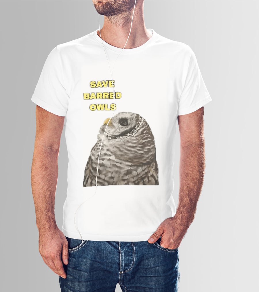 Save Barred Owls Barred Owl Conservation Appeal T-Shirt