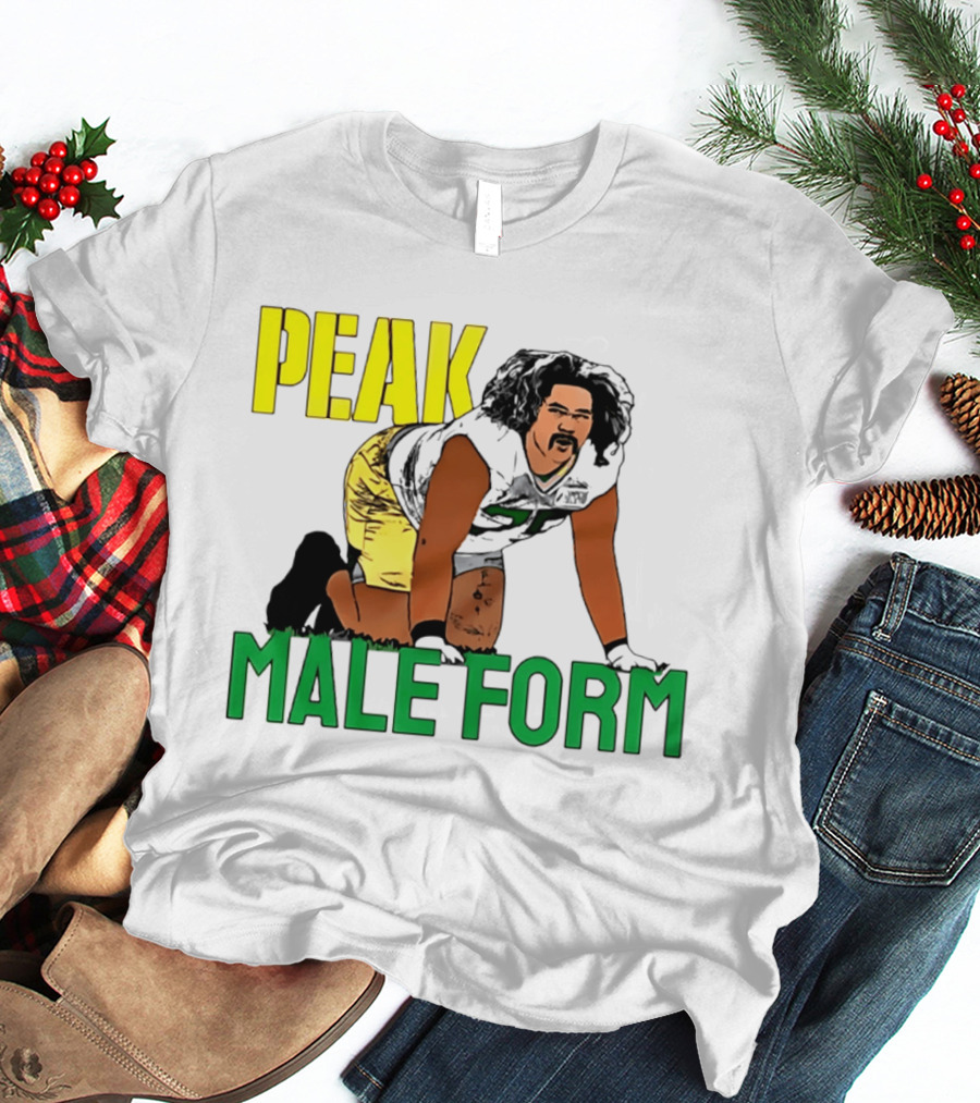 Sean Rhyan Peak Male Form Green Bay Packers Football T-Shirt
