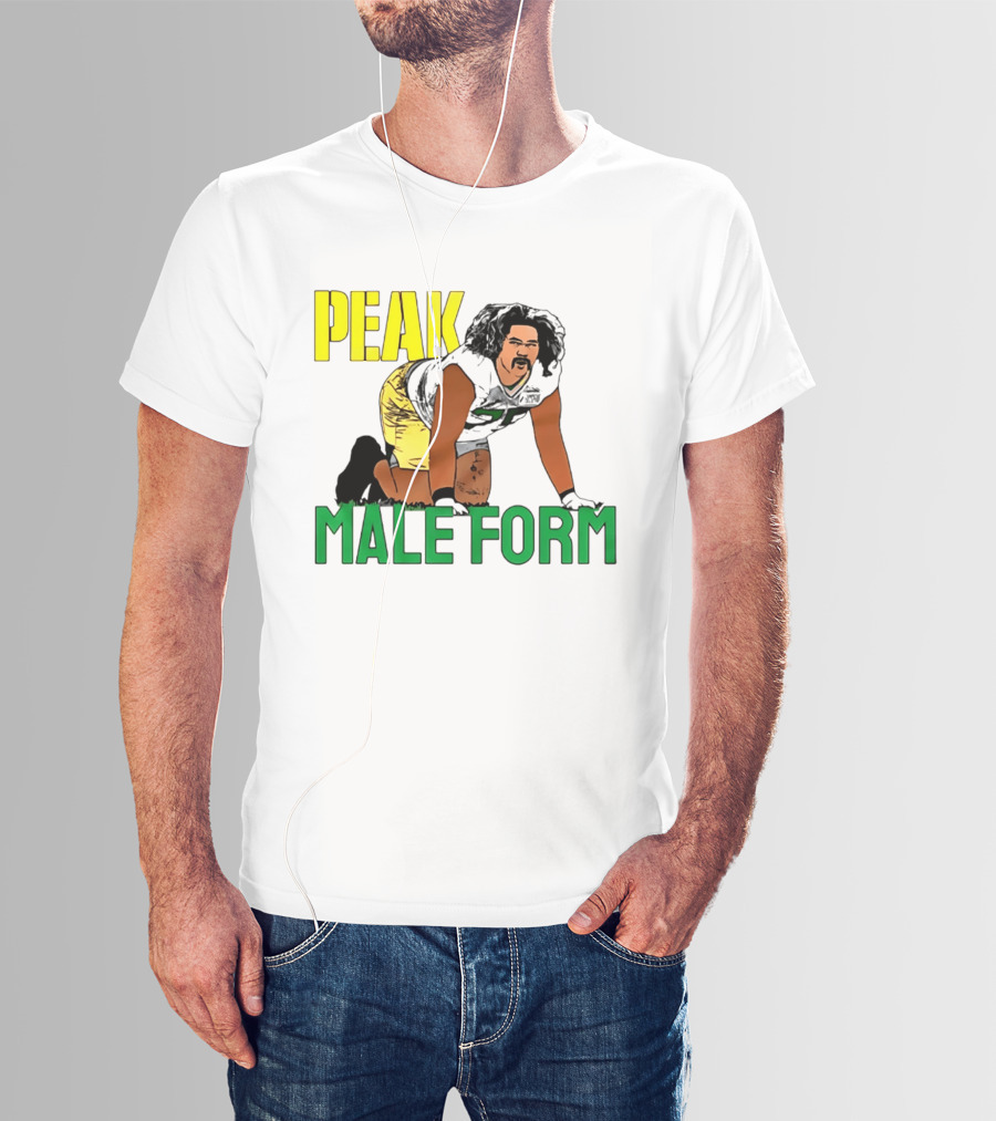 Sean Rhyan Peak Male Form Green Bay Packers Football T-Shirt
