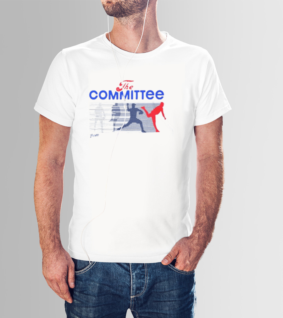 The Committee Pitching Evolution Baseball Journey T-Shirt