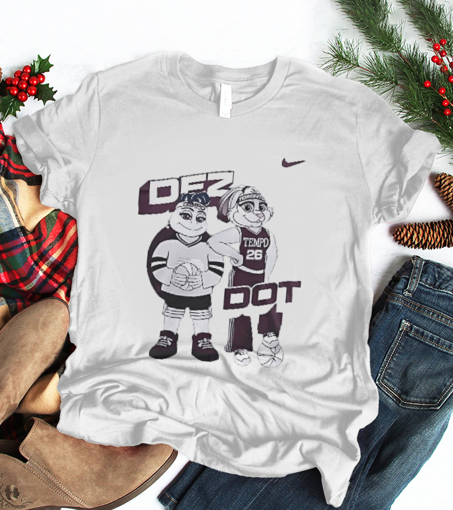 Toronto Tempo Dez Dot Mascots Basketball Nike T-Shirt