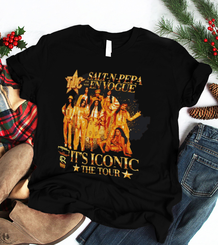 TLC Salt N Pepa And En Vogue It's Iconic The Tour T-Shirt
