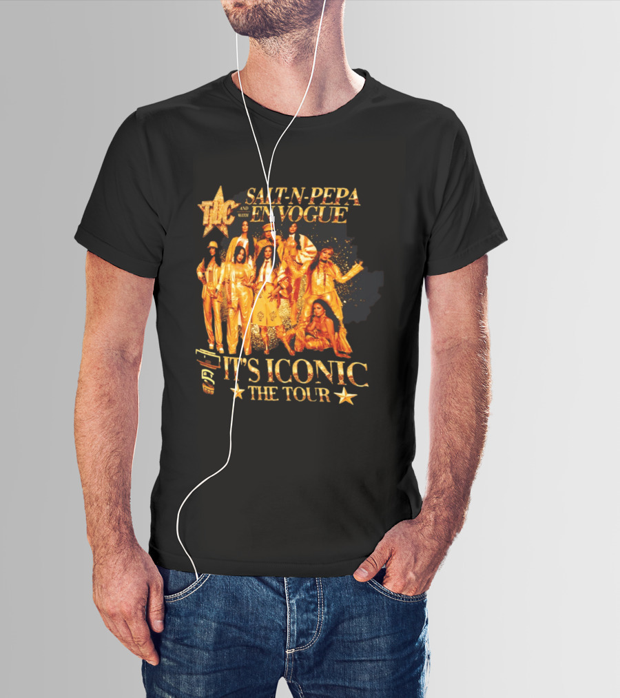 TLC Salt N Pepa And En Vogue It's Iconic The Tour T-Shirt
