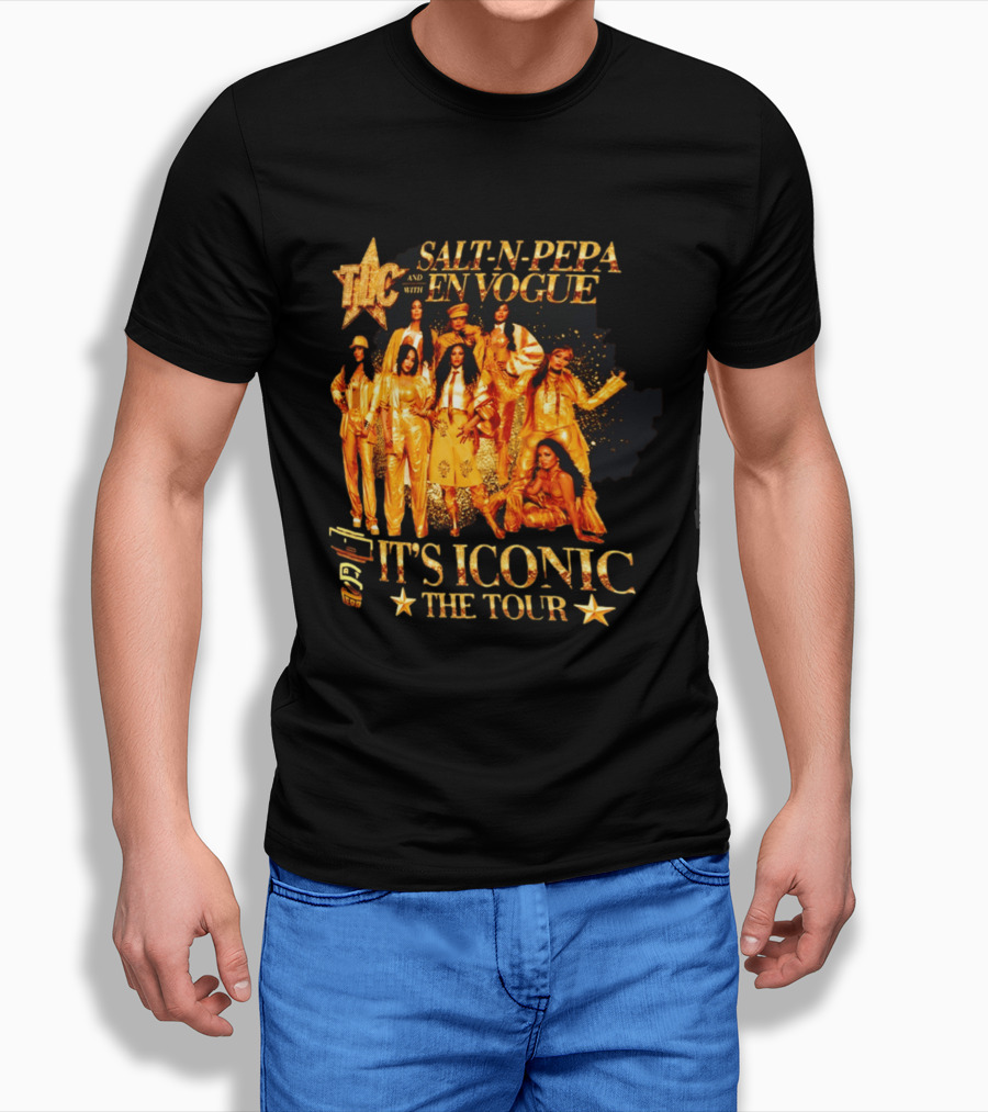 TLC Salt N Pepa And En Vogue It's Iconic The Tour T-Shirt