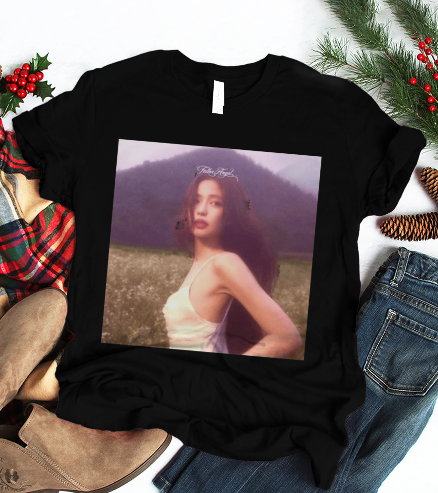 Jennie Fallen Angel EP Cover Photo Mountain Field Scene T-Shirt