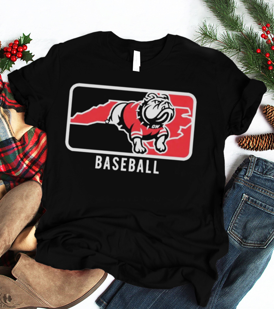 Runnin' Bulldogs Baseball Day 10 Christmas T-Shirt