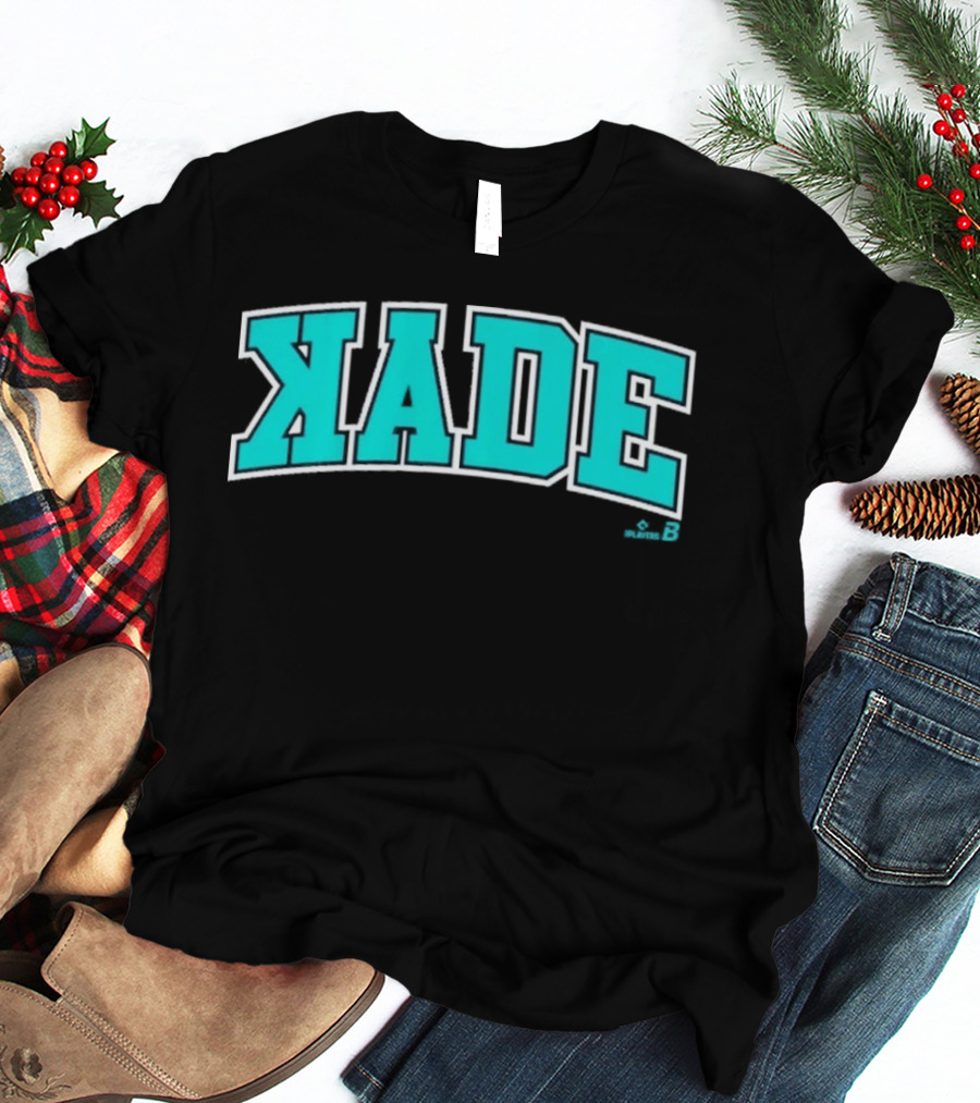 Kade Anderson Backwards K Bold Teal T-Shirt