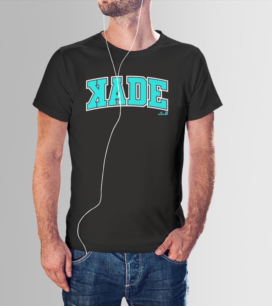 Kade Anderson Backwards K Bold Teal T-Shirt