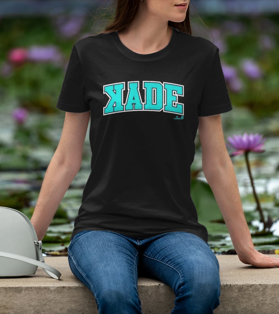 Kade Anderson Backwards K Bold Teal T-Shirt