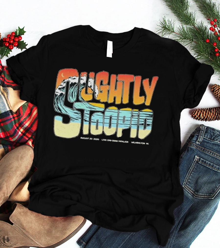 Slightly Stoopid August 20 2026 Live At Live Oak Bank Pavilion Wilmington NC T-Shirt
