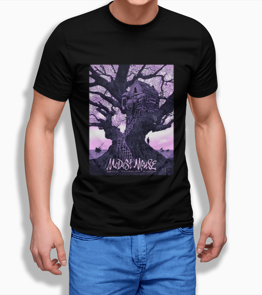Modest Mouse South Deerfield MA Tree House Brewing August 20 2026 Event T-Shirt