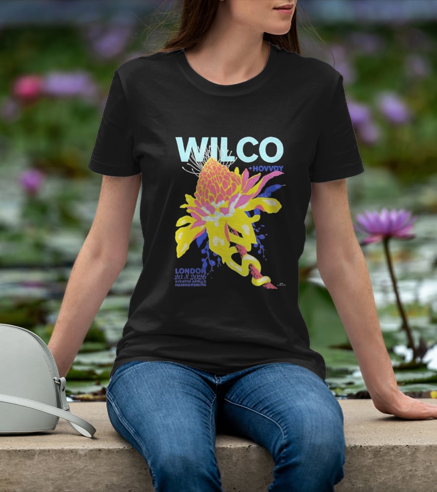 Wilco London UK Eventim Apollo Hammersmith August 20 2026 Featuring Hovvdy T-Shirt