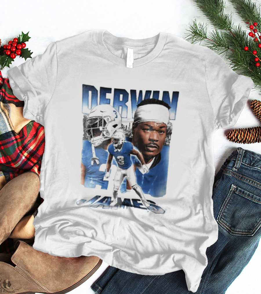 Derwin James Football Photo Collage Skyline Bootleg T-Shirt