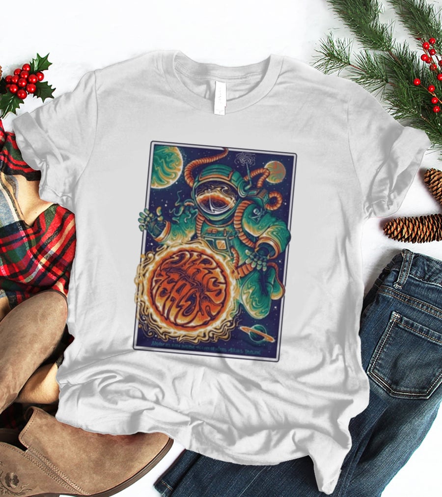 Dirty Heads Cosmic Astronaut Tour The Woodlands TX 8 23 2026 Psychedelic Space Adventure T-Shirt