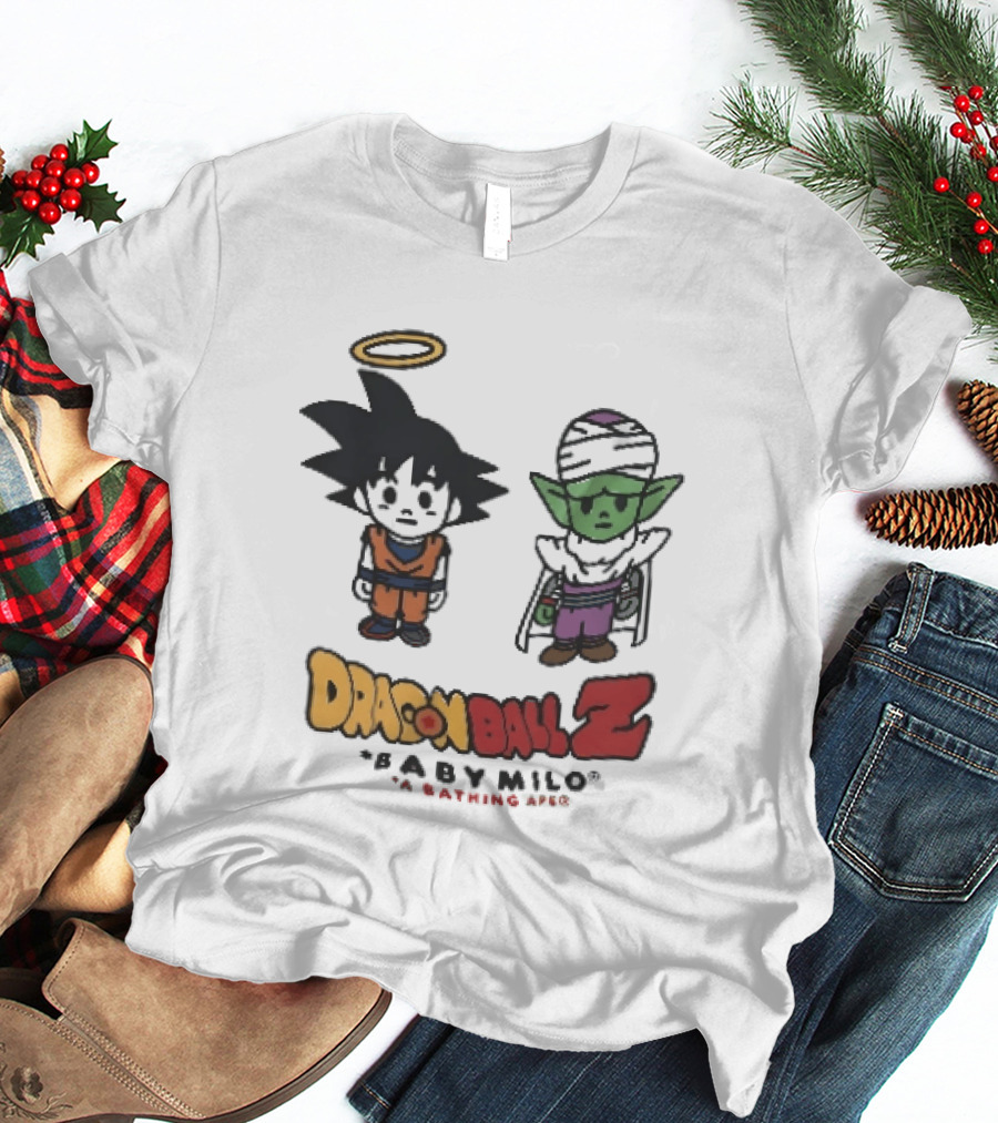 Dragon Ball Z Baby Milo Goku Piccolo Collaboration T-Shirt