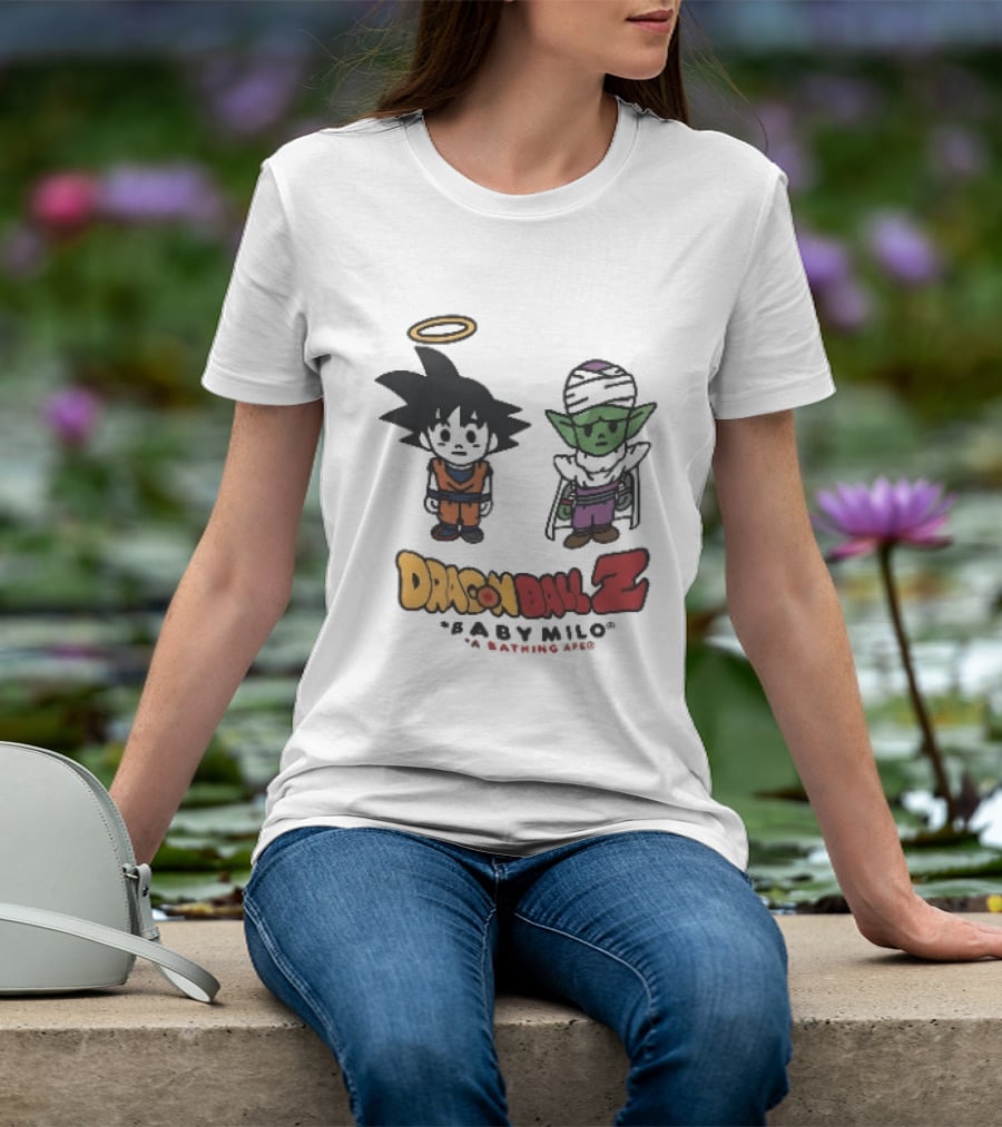 Dragon Ball Z Baby Milo Goku Piccolo Collaboration T-Shirt