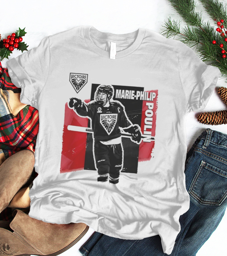 Marie Philip Poulin Team Vancouver Goldeneyes PWHL 2026 T-Shirt