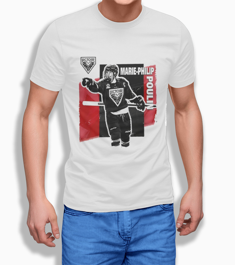 Marie Philip Poulin Team Vancouver Goldeneyes PWHL 2026 T-Shirt