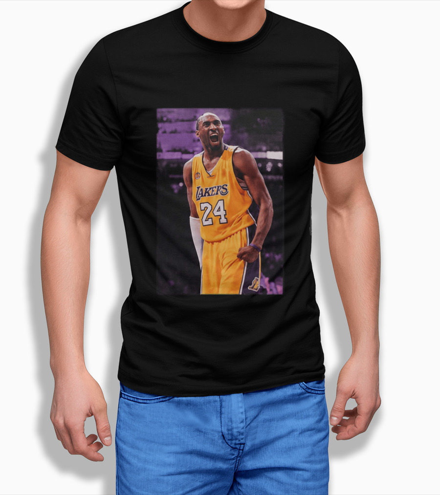 A. J. Brown Wear Mamba Kobe Bryant Lakers 24 T-Shirt