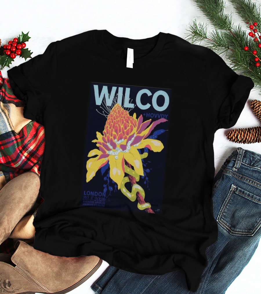 WILCO + Hovvdy London 20.8.2026 Eventim Apollo Hammersmith T-Shirt