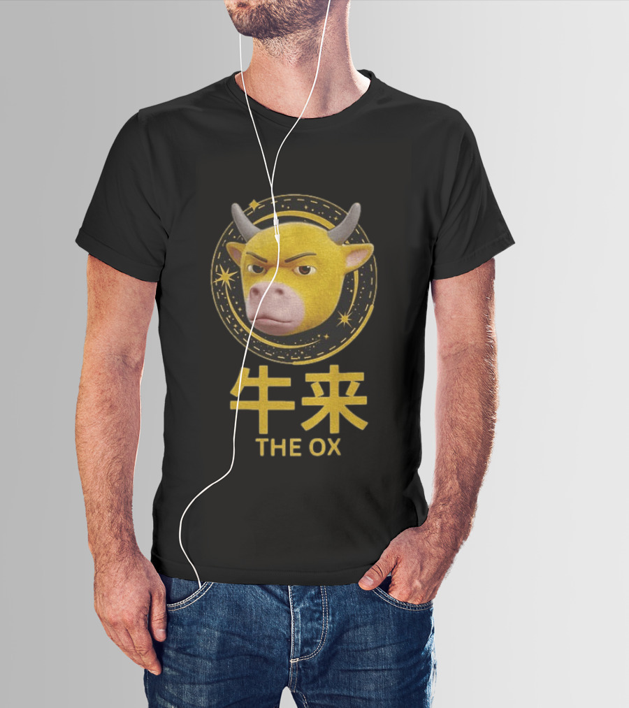 The Ox Meme Expressive Face T-Shirt