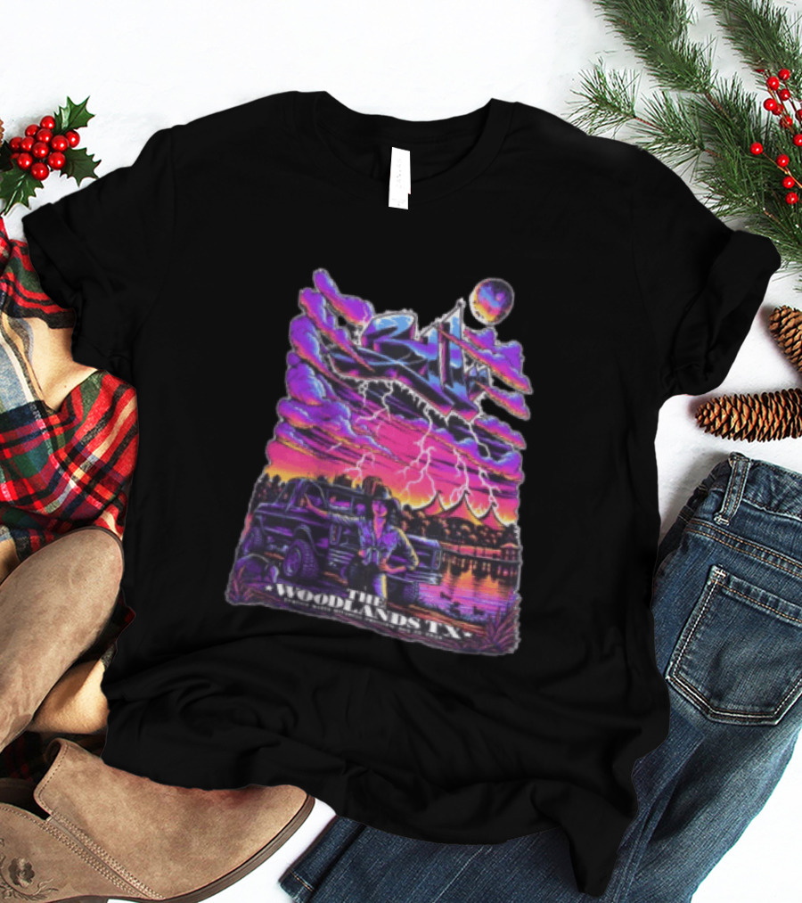 311 August 23 2026 The Cynthia Woods Mitchell Pavilion The Woodlands TX Lightning Scene T-Shirt