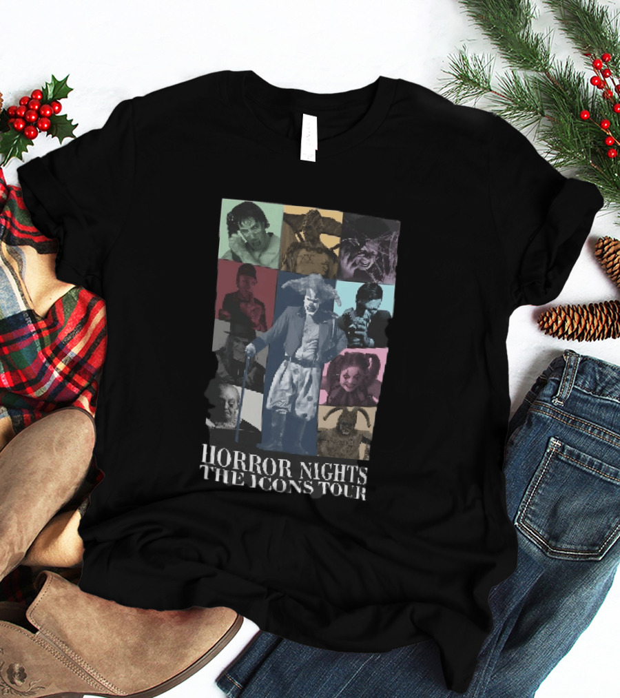 Horror Nights The Icons Tour Villains T-Shirt