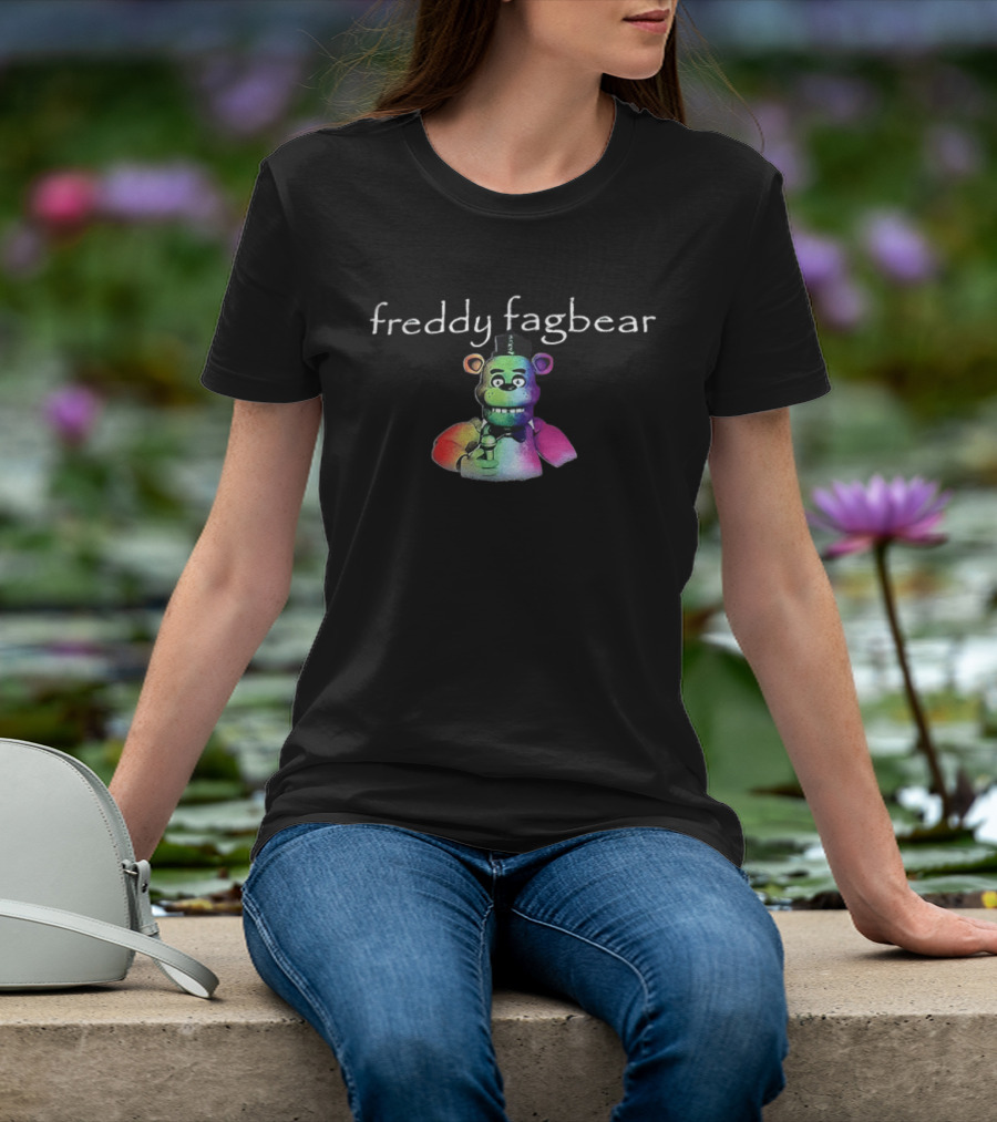 Freddy Fagbear Rainbow Pride T-Shirt