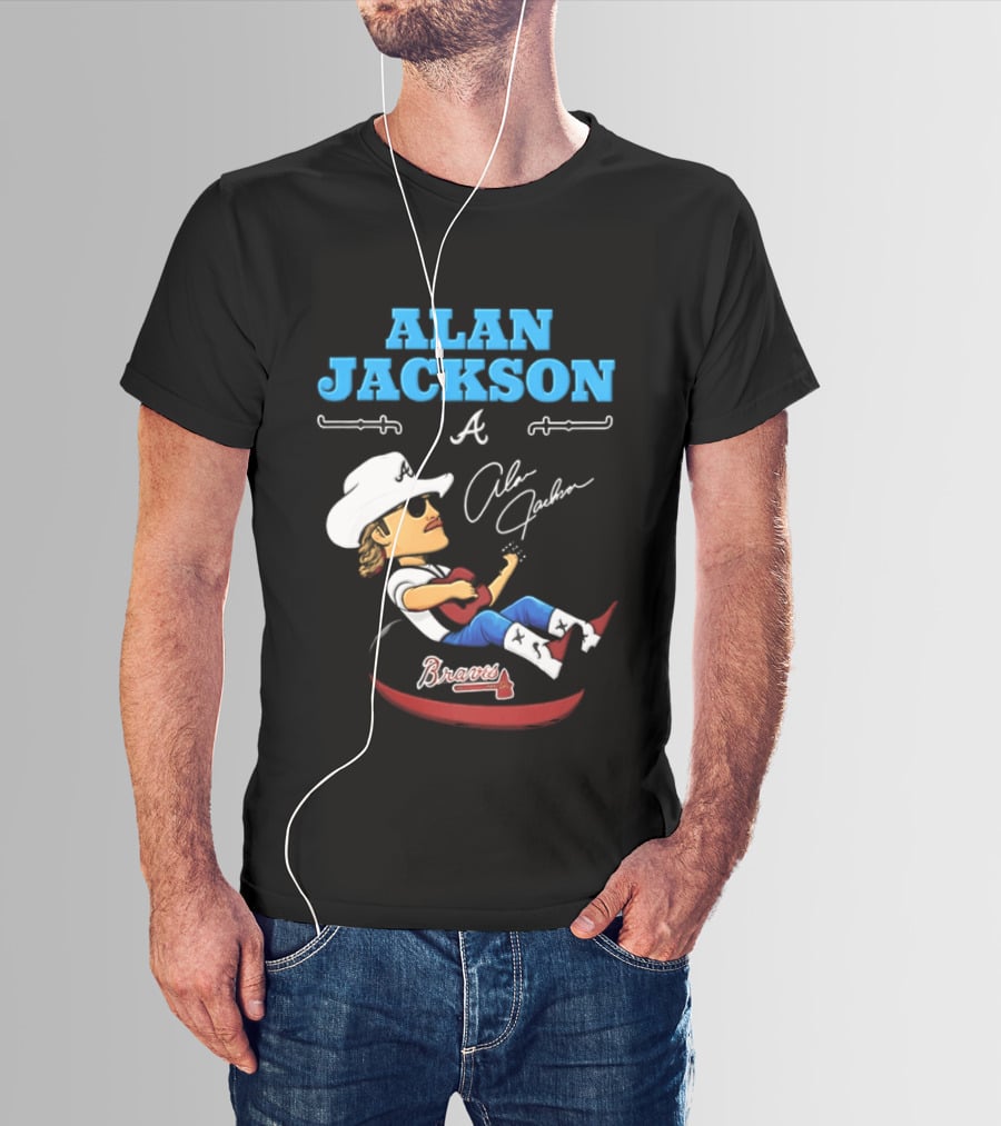 ALAN JACKSON Braves Celebration Night Atlanta Georgia 2026 T-Shirt