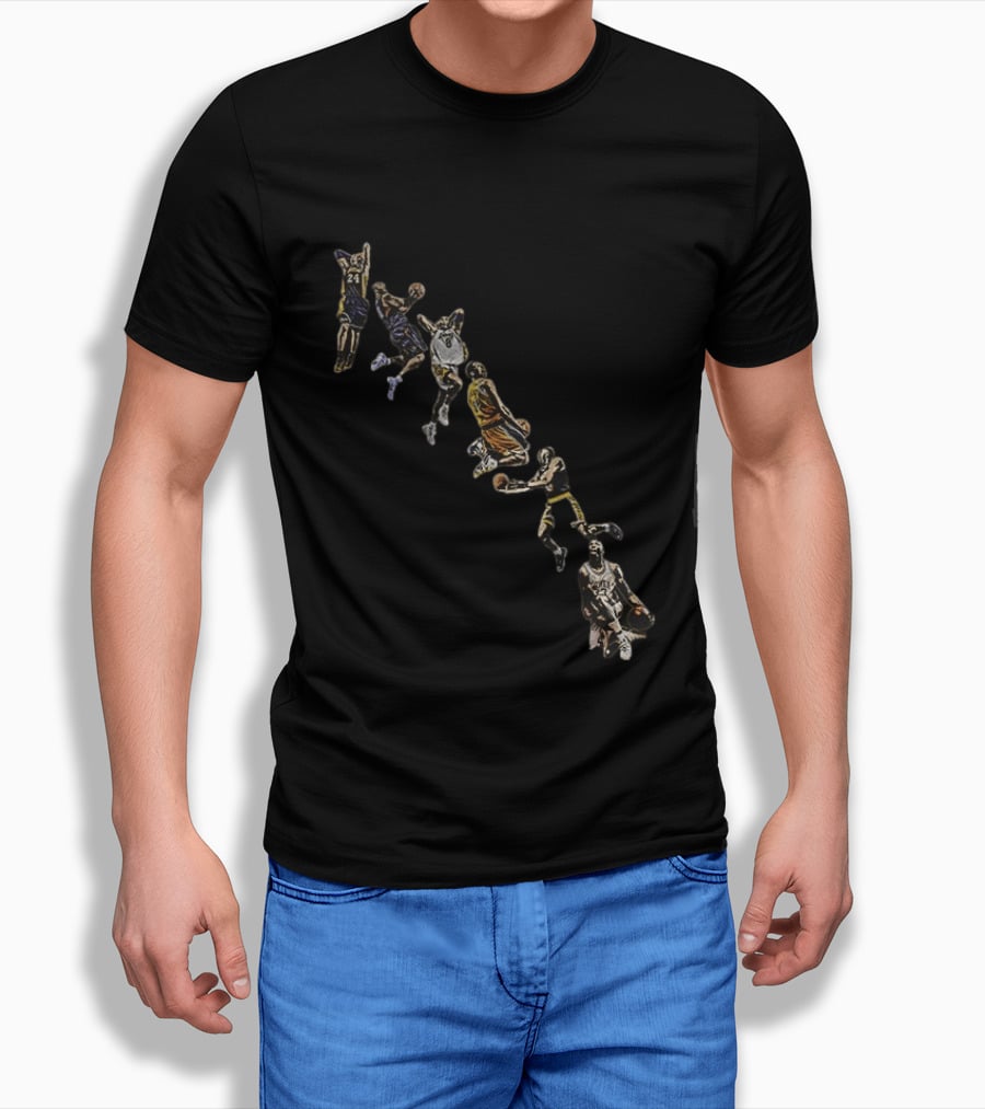 Kobe Bryant Los Angeles Lakers Forever Legend Multi Player Icon 24 T-Shirt