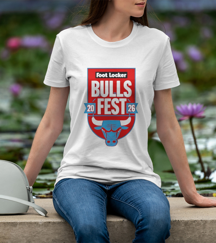 Chicago Bulls Fest 2026 Foot Locker Event T-Shirt