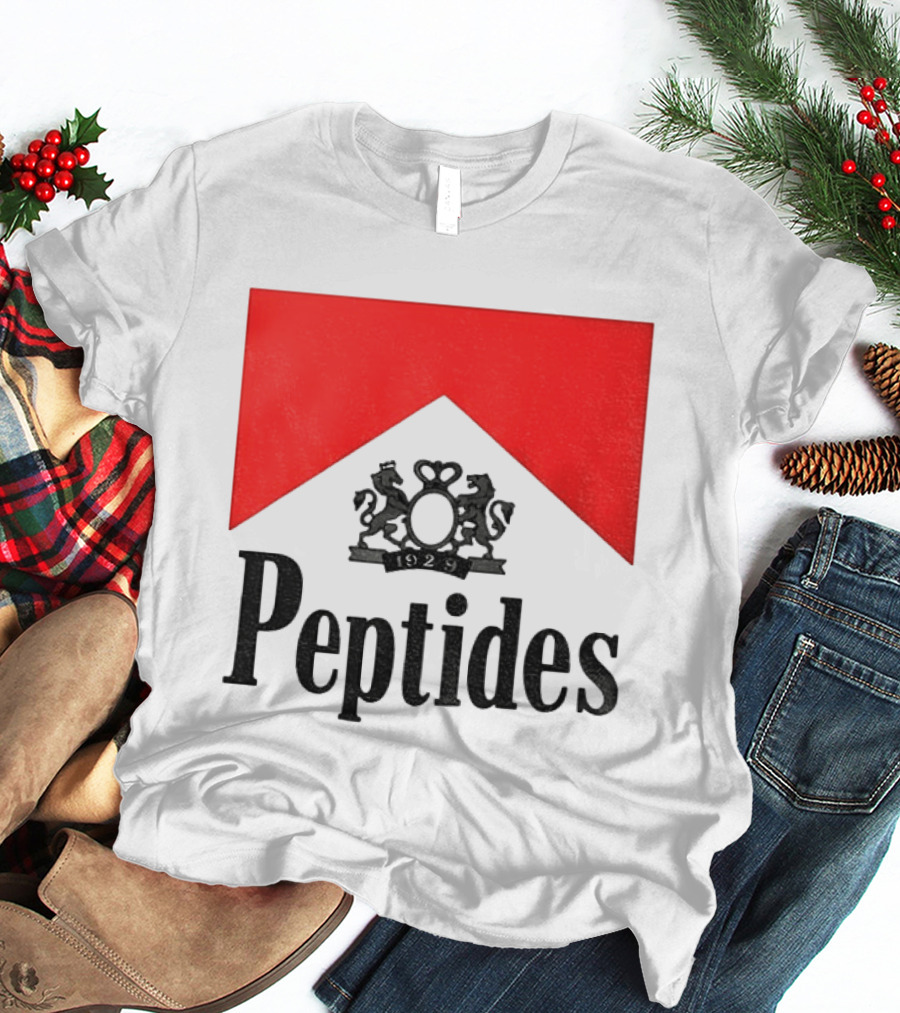 Peptides 1929 Red Marlboro T-Shirt