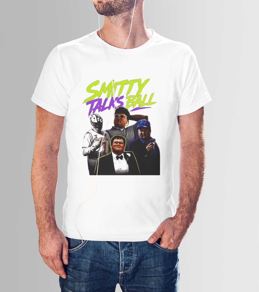 Smitty Talks Ball Tennessee Volunteers Fans Sports T-Shirt