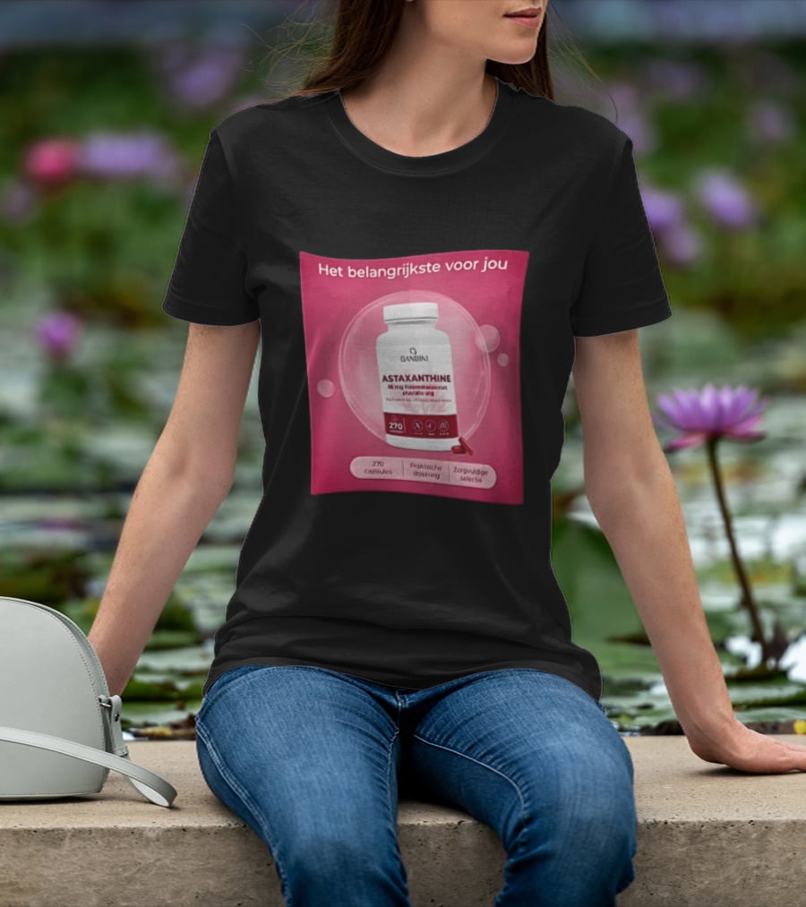 Het Belangrijkste Voor Jou Astaxanthine 18 Mg Haematococcus Pluvialis Alg 270 Capsules Zorghoede Selectie T-Shirt