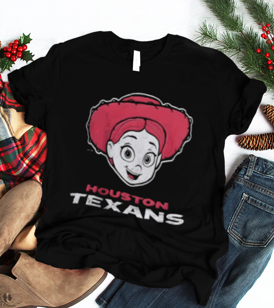 Houston Texans Disney Toy Story Jessie Collaboration T-Shirt