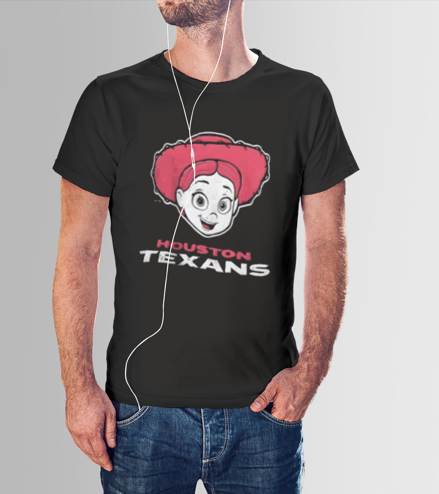 Houston Texans Disney Toy Story Jessie Collaboration T-Shirt