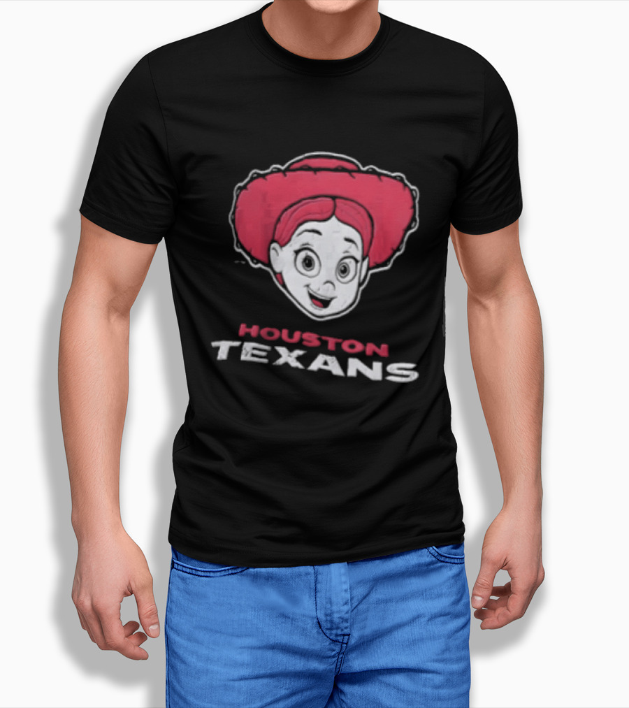 Houston Texans Disney Toy Story Jessie Collaboration T-Shirt