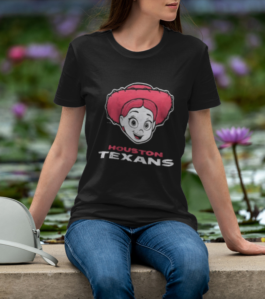 Houston Texans Disney Toy Story Jessie Collaboration T-Shirt