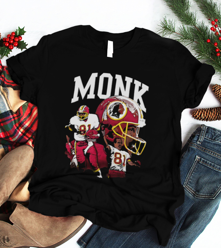 Monk Washington Commanders 81 Iconic Football Legend T-Shirt