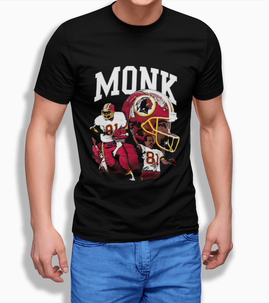 Monk Washington Commanders 81 Iconic Football Legend T-Shirt