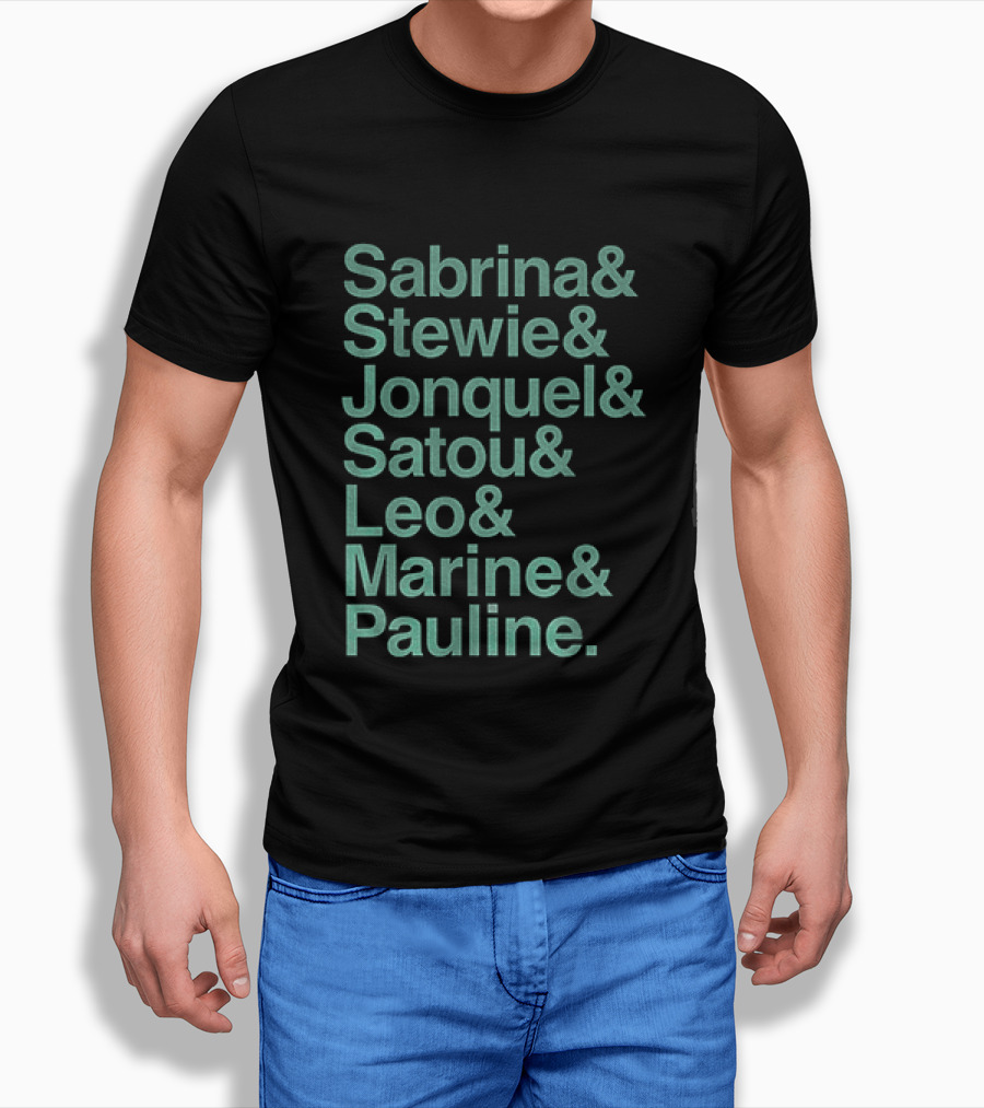 Sabrina Stewie Jonquel Satou Leo Marine Pauline New York Women's Basketball 2026 WNBA T-Shirt