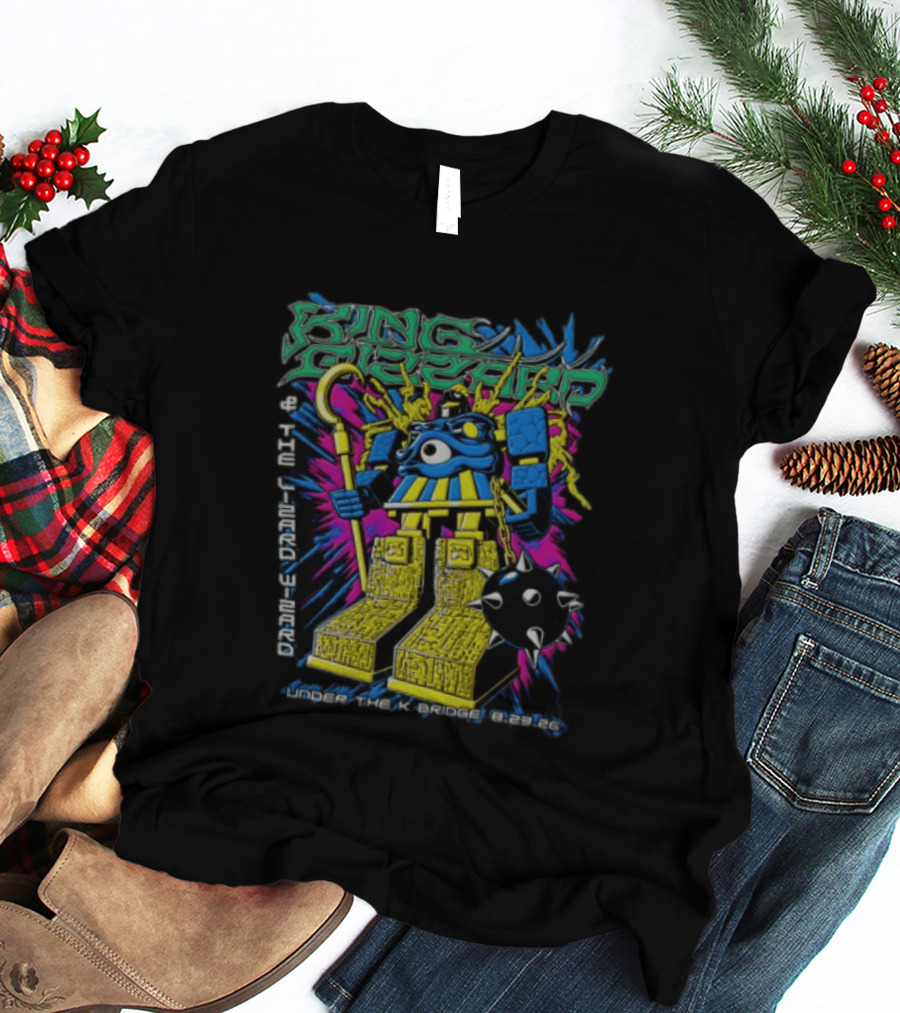 King Gizzard And The Lizard Wizard Under The K Bridge Park Brooklyn NY August 23 2026 T-Shirt