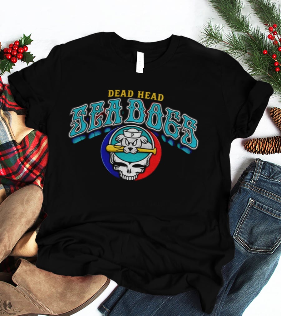 Portland Sea Dogs Grateful Dead Dead Head Collaboration 2026 T-Shirt