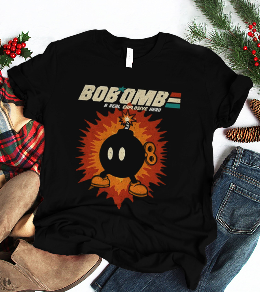 Bob Omb A Real Explosive Hero T-Shirt