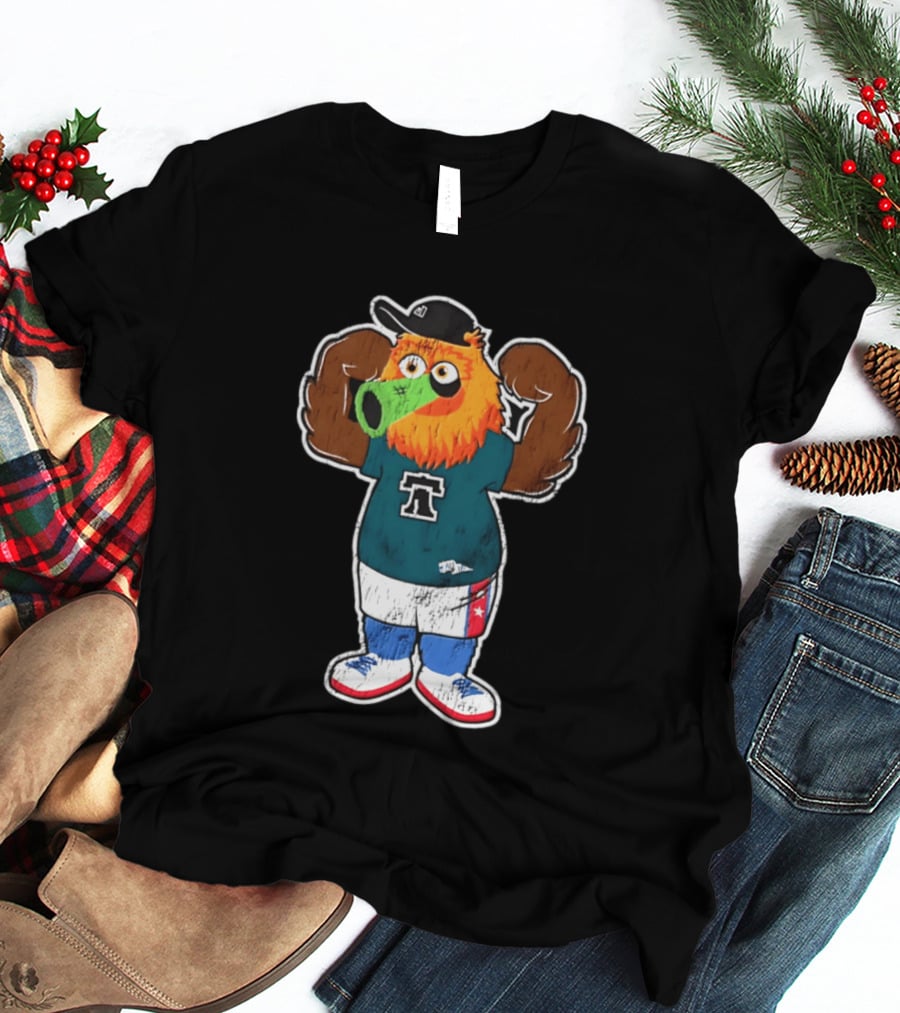 Philadelphia Flyers Gritty Liberty Bell Basketball T-Shirt