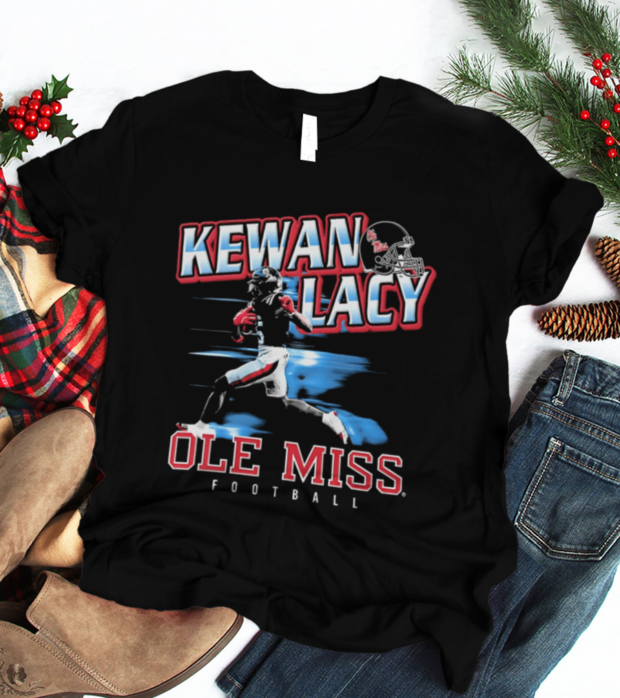 Kewan Lacy Ole Miss Football Quarterback Sprint T-Shirt